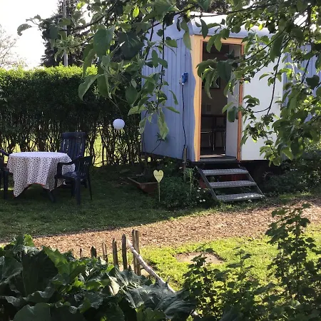 Bauwagen Villa Frederik Radebeul Exterior foto